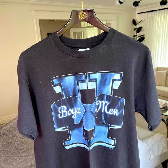 💥 SOLD 💥 BOYZ 2 MEN - VINTAGE BAND TEE SINGLE STITCH - ‘94 Made in USA - Picture 1 of 8